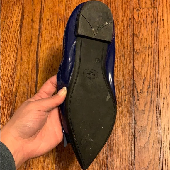 Prada Blue pointed flats - Picture 2 of 3
